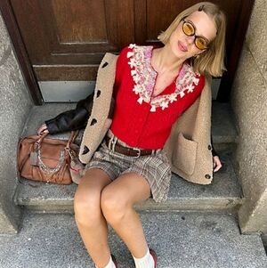 Free People Pixie Embellished Cardigan